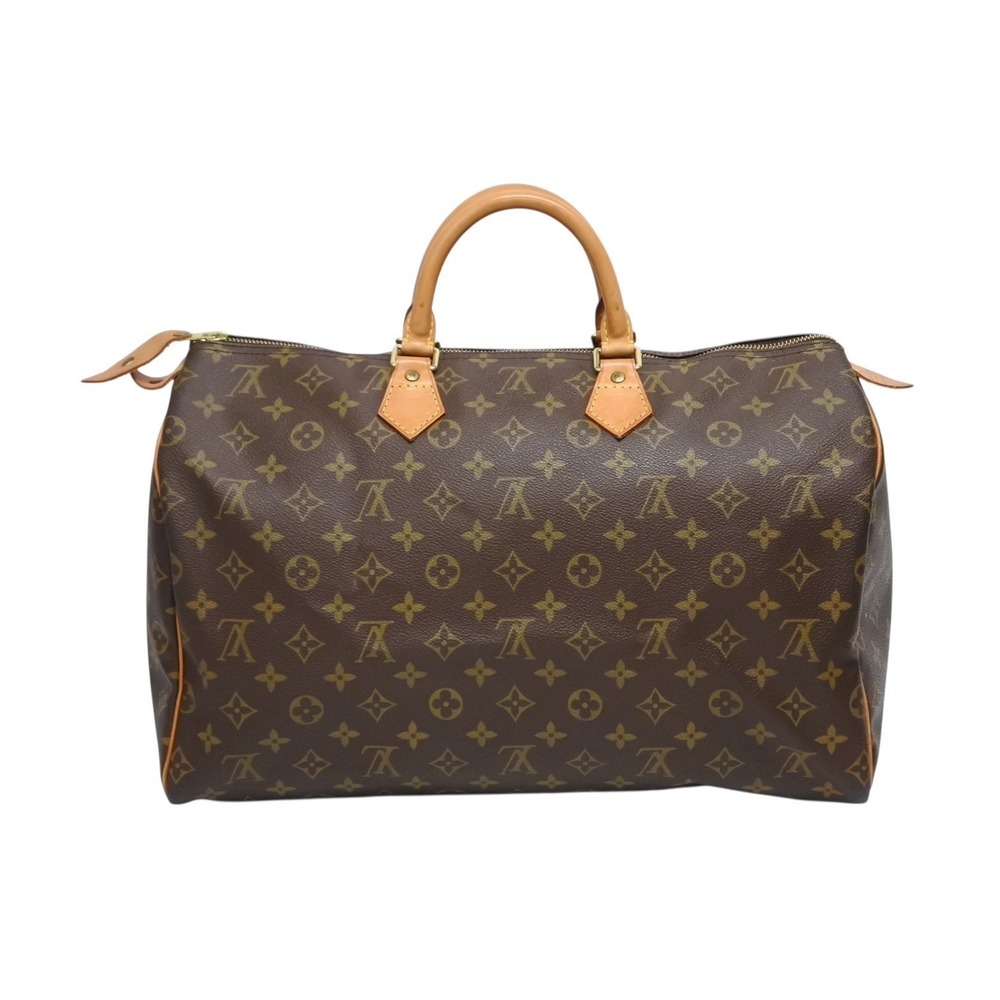 Louis Vuitton Handbag Speedy Brown Monogram Canvas